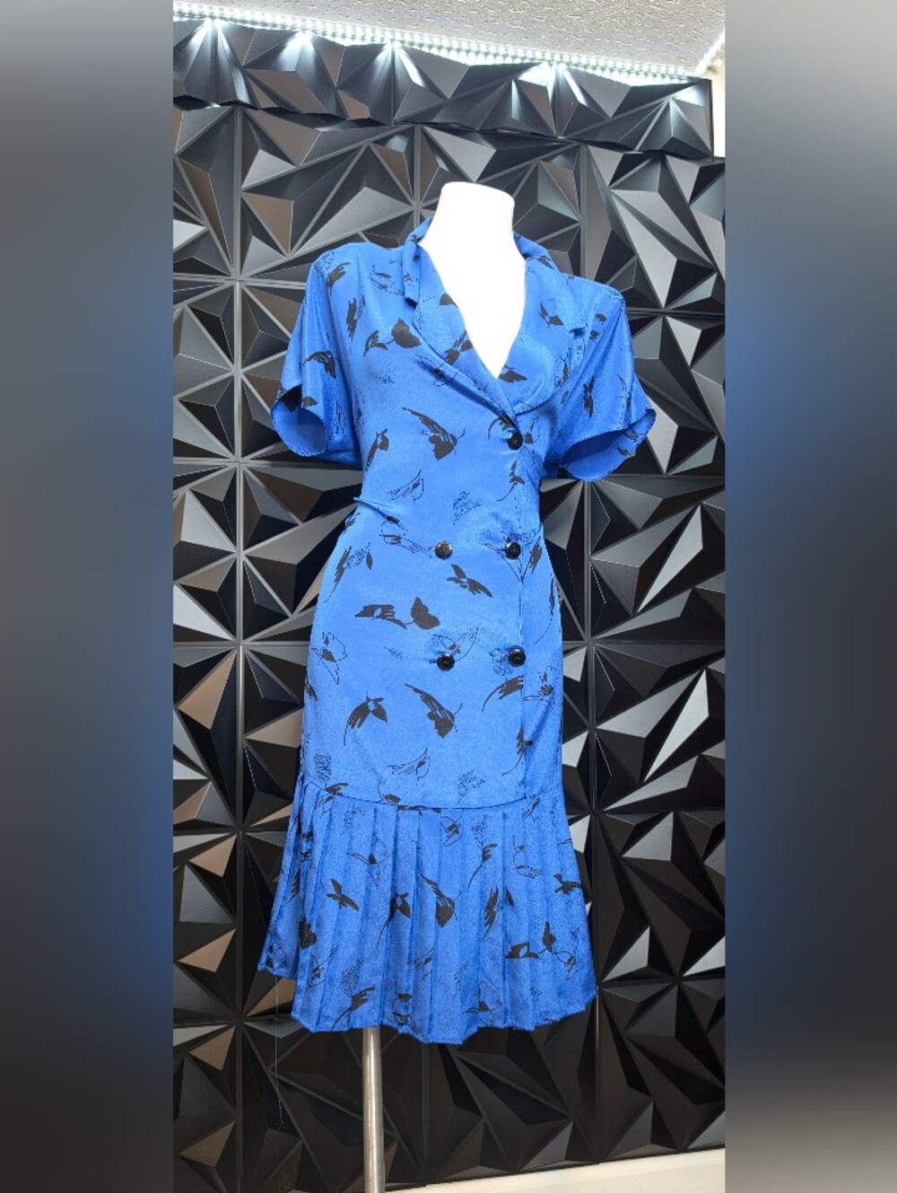 Vintage style double breast dress
